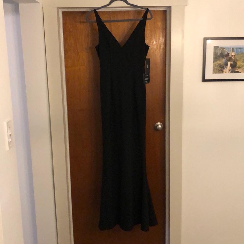 Lulus black formal dress NWT